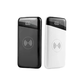 10000mAh Wireless Power Bank with LCD Display