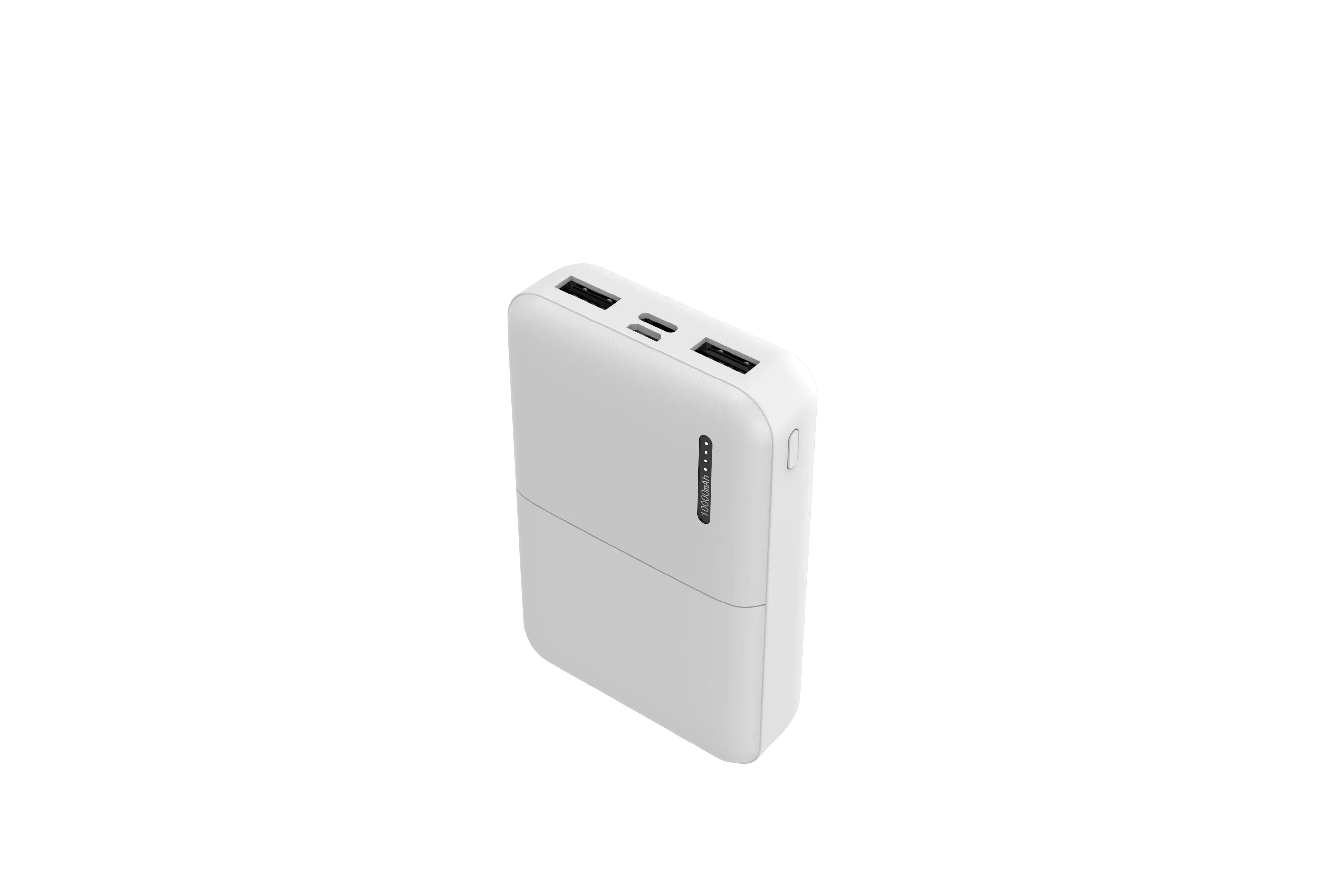 10K mAh Power Bank - Two type A ports and One type C