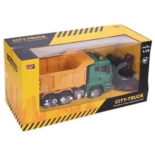 1/18 5CH Remote Control RC Construction Dump Truck