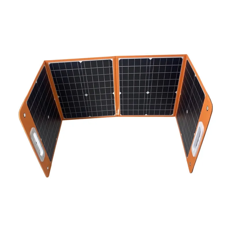 120W Portable And Foldable Camping Solar Panel Charger Ptsp-002