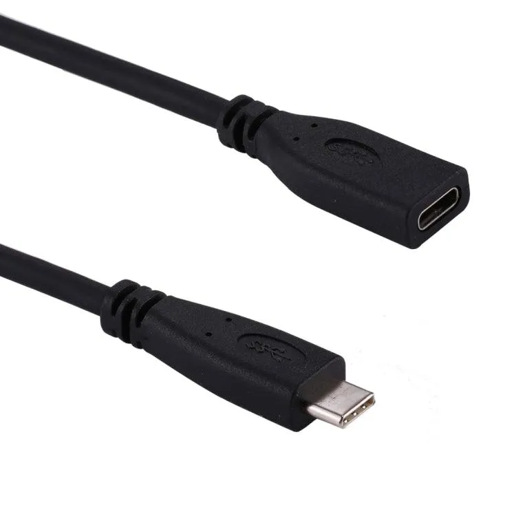 1m USB-C 3.1 Male to Female Adapter Cable - Type-C Connector