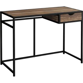 42" Desk - Brown/Black