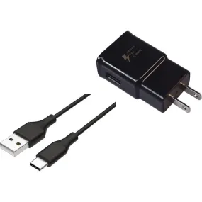 4XEM Samsung USB-C 3FT Charger Kit (Black) 4XSAMKITUSBCB3