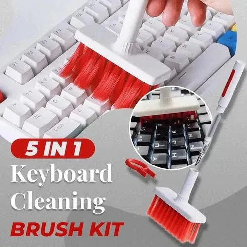 5 In 1 Gadgets And Keyboard Cleaning Brush