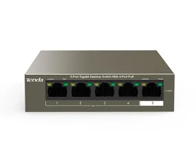 5-Port Gigabit Desktop Switch with 4-Port PoE