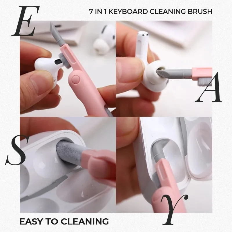 7-in-1 Computer Keyboard Cleaner Brush Kit