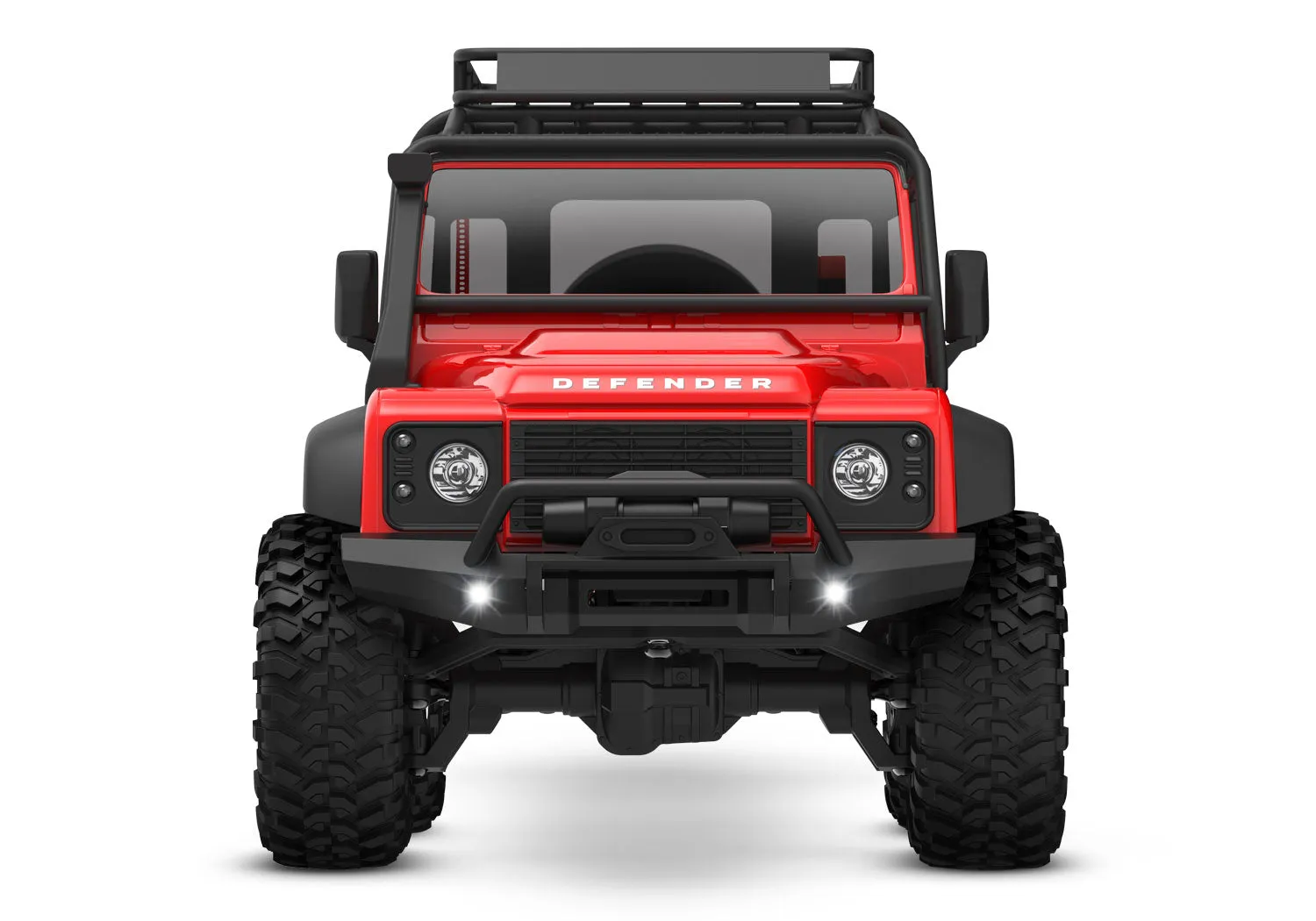 97054-1 TRX-4M Defender 1/18th Scale Crawler Red