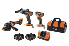 AEG 18V 3 Piece Force Brushless Combo Kit {1x instock in nadi}