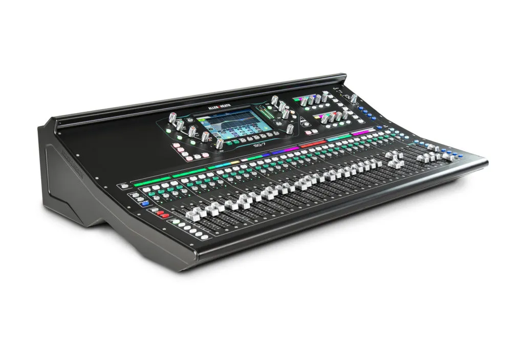 Allen & Heath SQ-7 48-Channel / 36-Bus Digital Mixer with 32 1 Motorized Faders