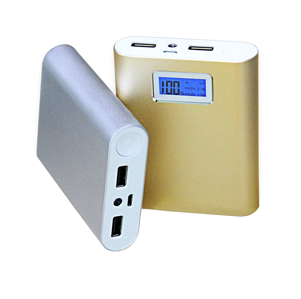 AMS-AK-068 - Metal Digital power bank (12800 mah)