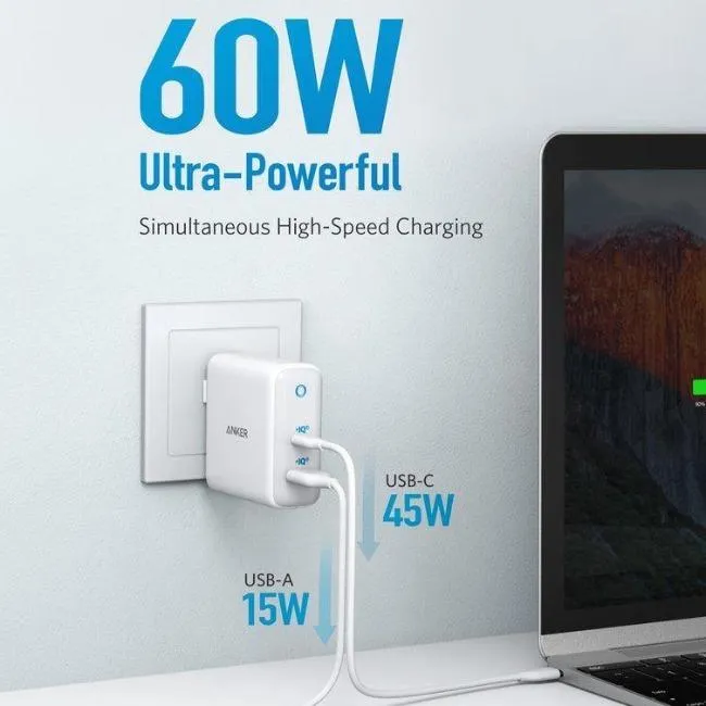 Anker PowerPort Atom III (2 Ports) Wall Charger