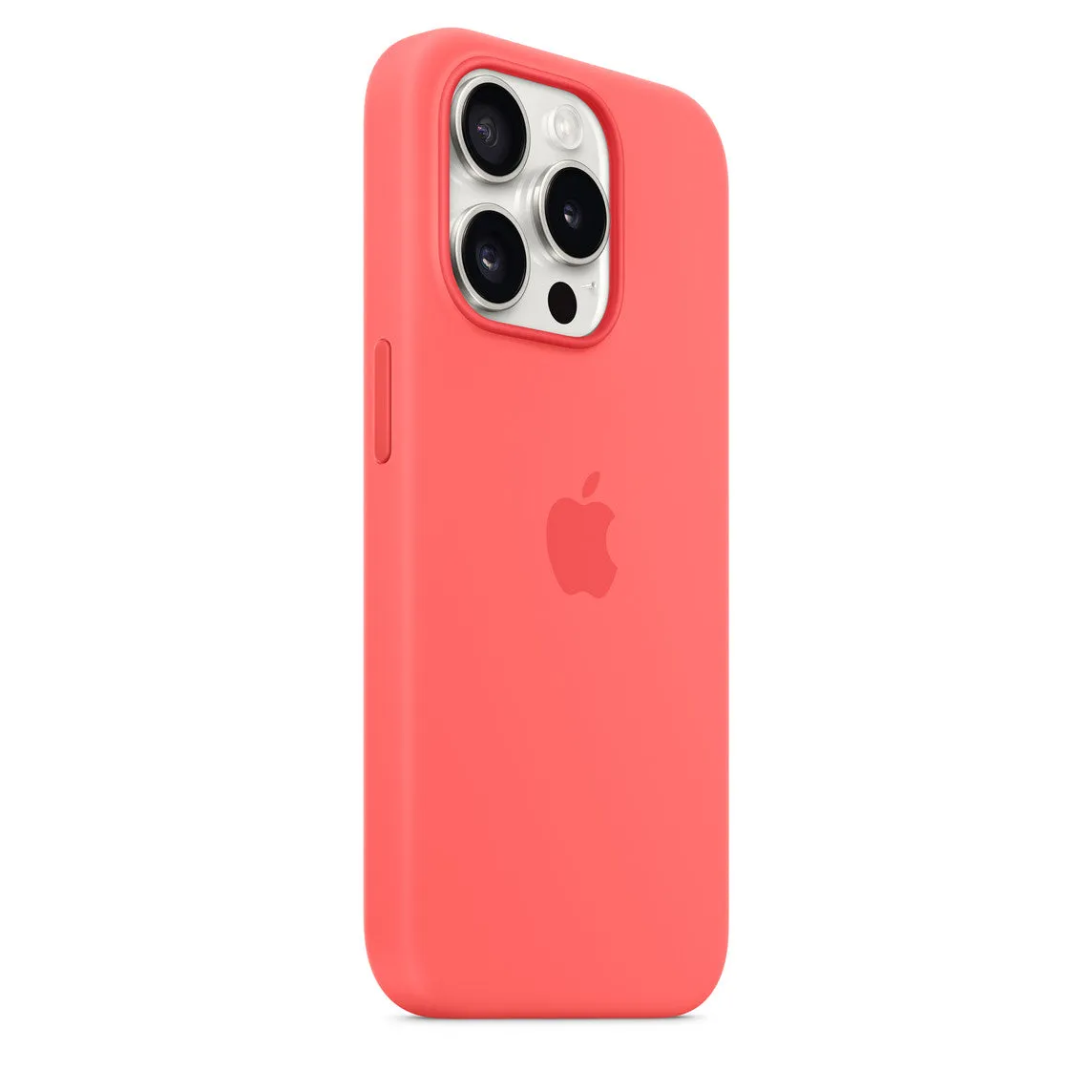 Apple - iPhone 15 Pro MagSafe Silicone Case Sleeve (MT1G3ZM/A) - Guava