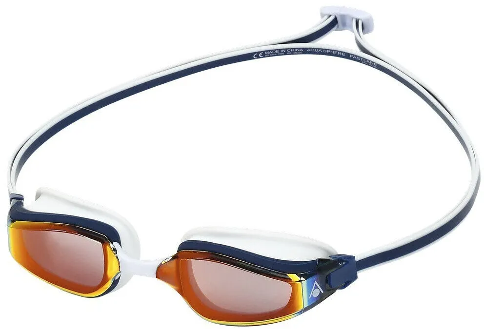 Aquasphere Fastlane Goggle | Titanium Mirror Lens