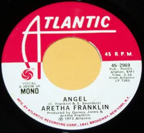 Aretha Franklin - Angel (7", Promo) (VG)