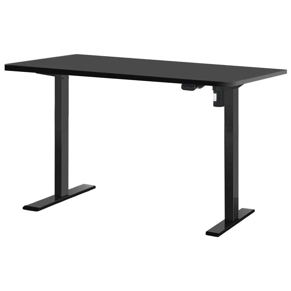 Artiss Electric Standing Desk Motorised Sit Stand Desks Table Black 140cm