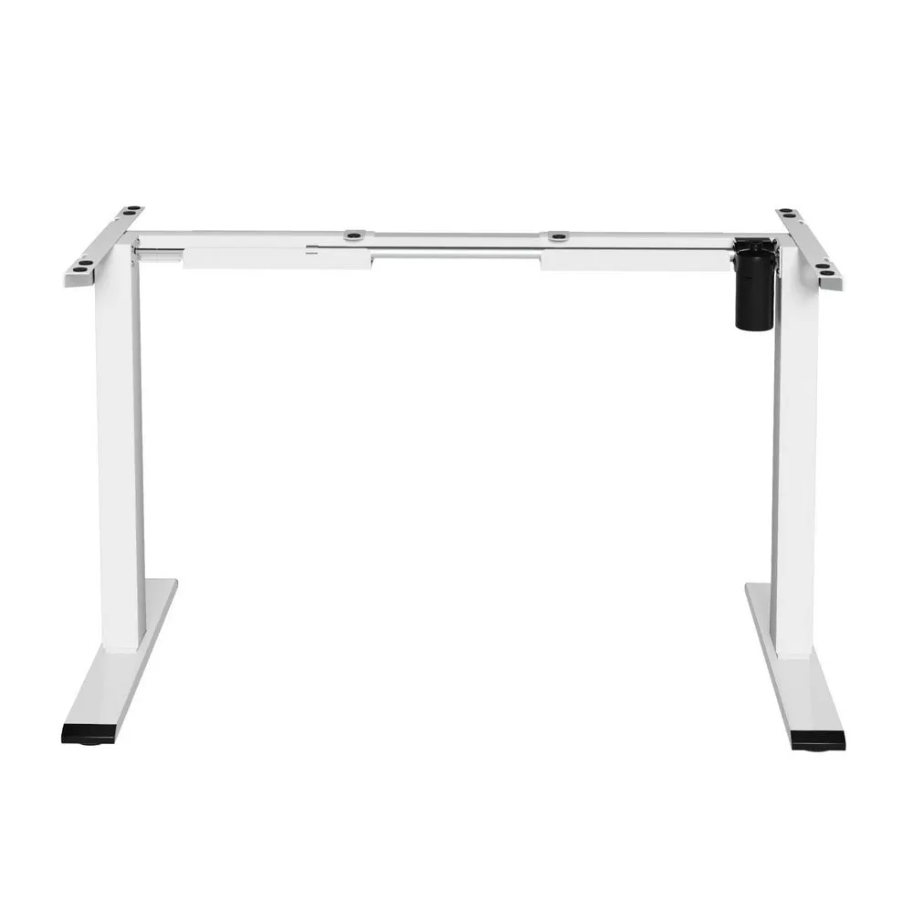 Artiss Standing Desk Sit Stand Motorised Height Adjustable Frame Only White