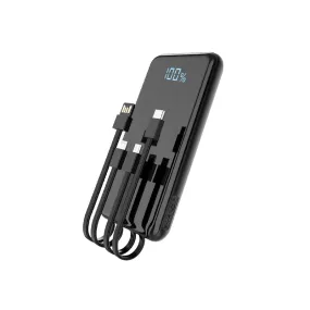 Aspor A305 10000mAh 15W Wireless 4 Cables Power Bank