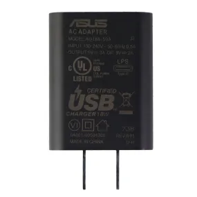 ASUS 18-Watt AC Adapter Single (USB-C) Type C Wall Charger - Black (AQ18A-59A)