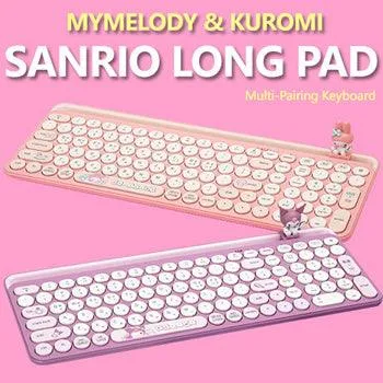 ★Authentic★Sanrio Mymelody and Kuromi Wireless Keyboard/ 3in1 Multi Pairing/ Multi Connection