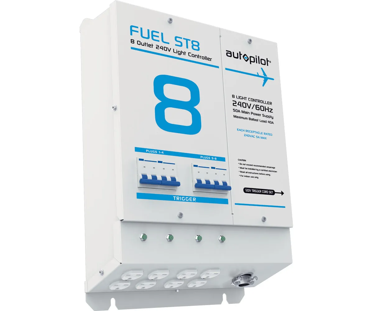 Autopilot FUEL ST8 Light Controller, 8 Outlet, 240v