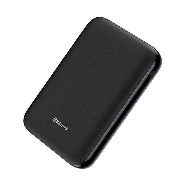 Baseus Mini 10000mAh Power Bank For Xiaomi Huawei Samsung iPhone Powerbank Portable Dual USB External Battery Pack Charging Bank