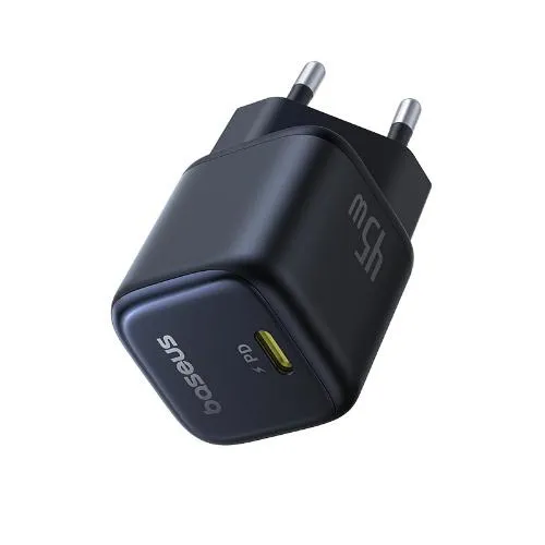 Baseus Pico Go Gan Fast Charger 1C, 45Watts, Cosmic Black