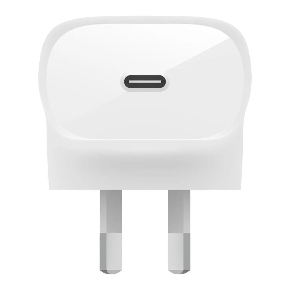 Belkin BoostUp Charge 30W USB-C Wall Charger (White)