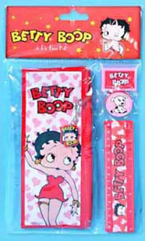 Betty Boop 4 Piece Study Set