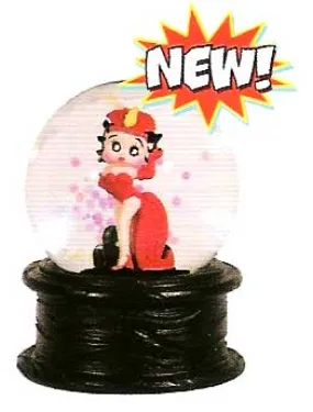 Betty Boop Showgirl Mini Watergloble