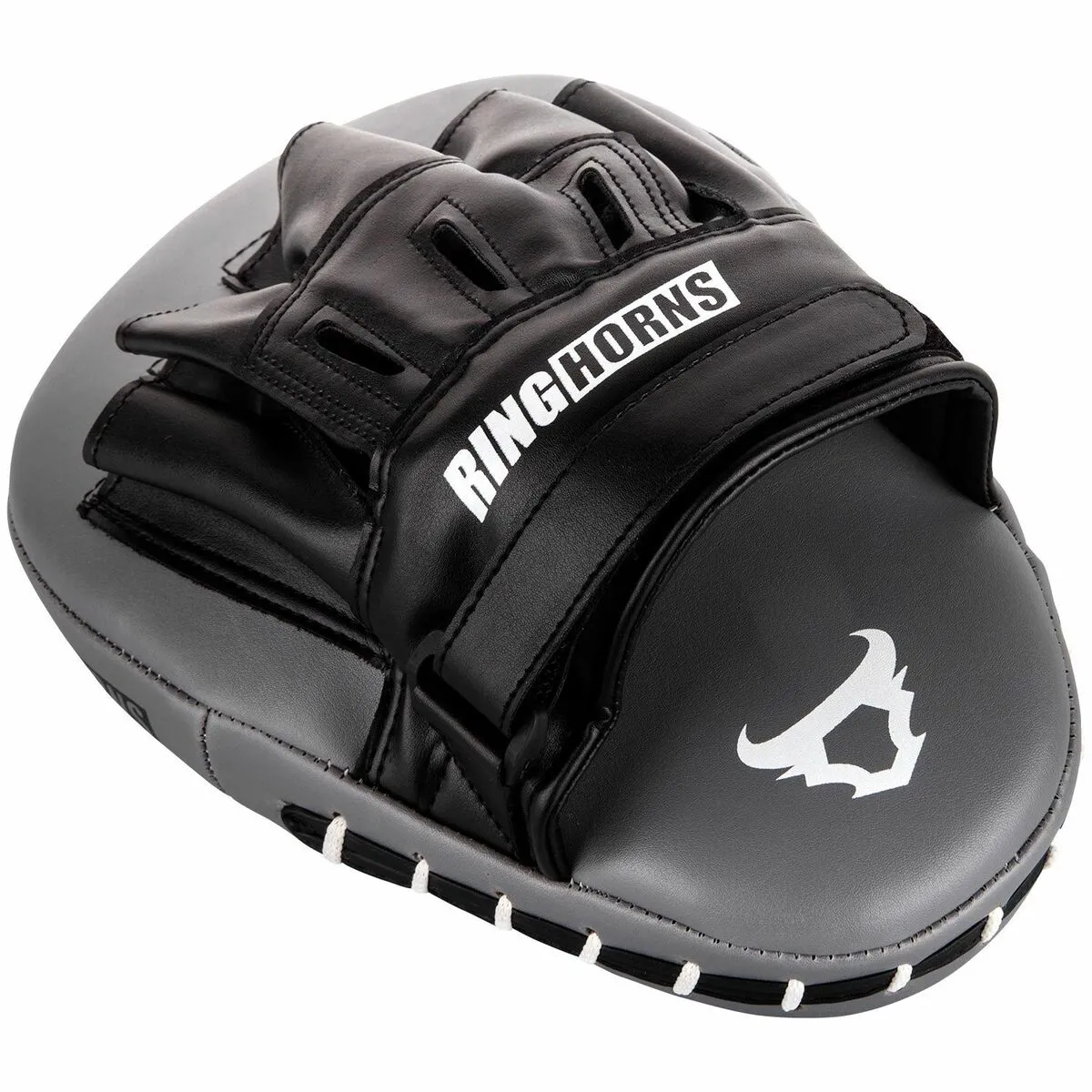 Black-White Ringhorns Charger Focus Mitts