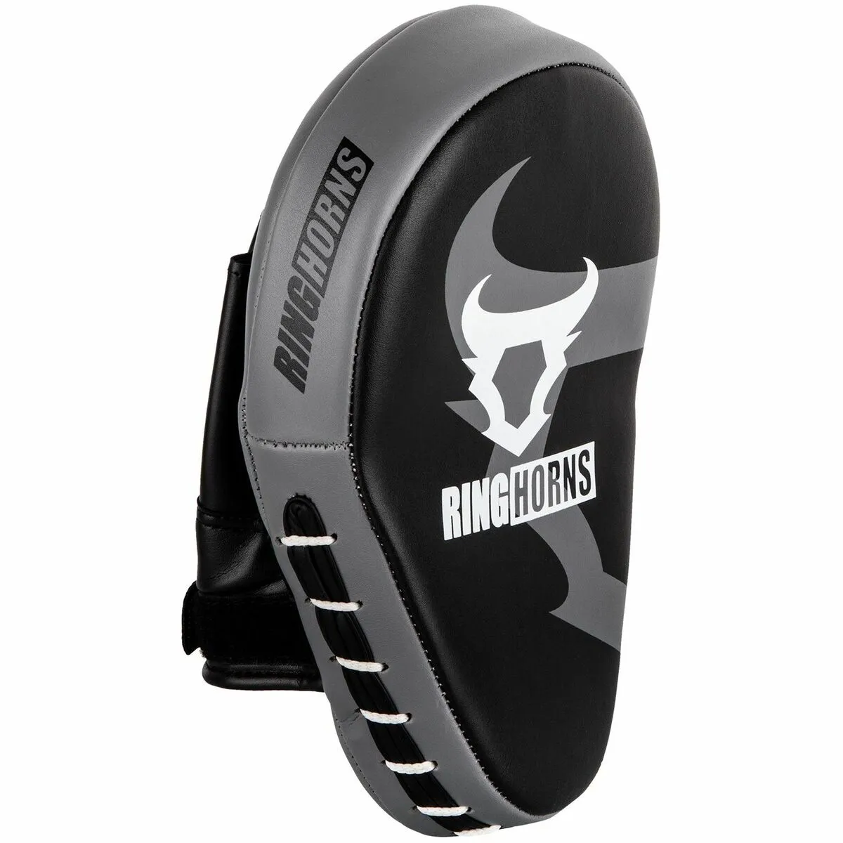 Black-White Ringhorns Charger Focus Mitts