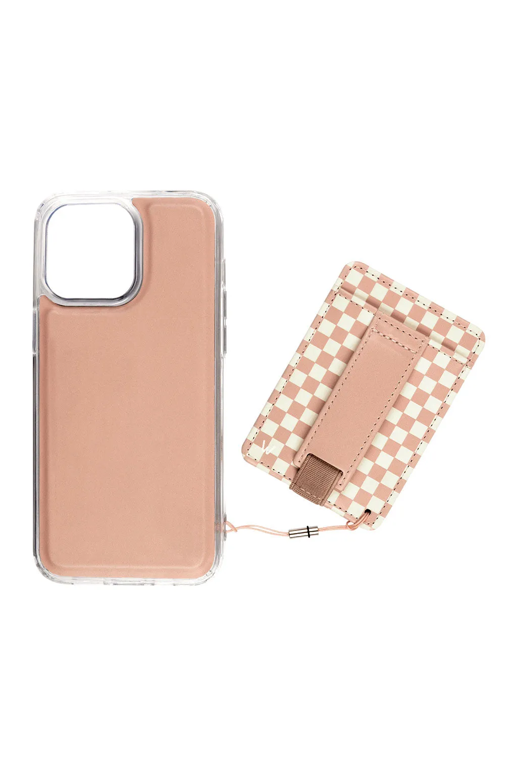 Blush Check Magnetic Case