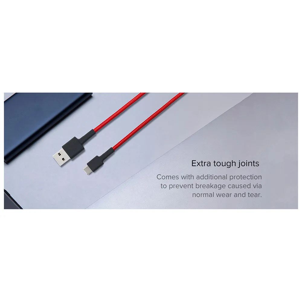 Braided USB Type-C Cable 100cm For Samsung, Huawei, OnePlus, HTC