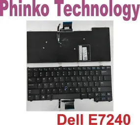 Brand New Keyboard for Dell Latitude 7240 7440 with Track Point P22S