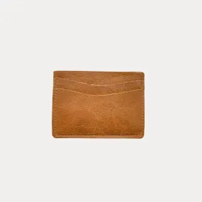 Card Holder | Distressed Cognac