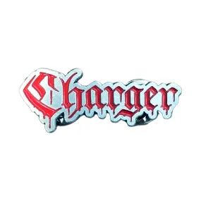 Charger - Blood Logo - 1.5" Enamel Pin