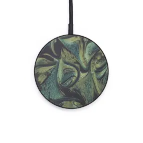 Circle ResinArt Wireless Charger - Cynthya (Dark Green, 607019)