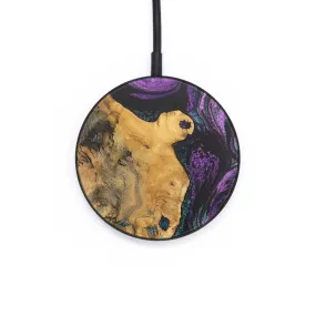 Circle Wood Resin Wireless Charger - Chandler (Purple, 687855)