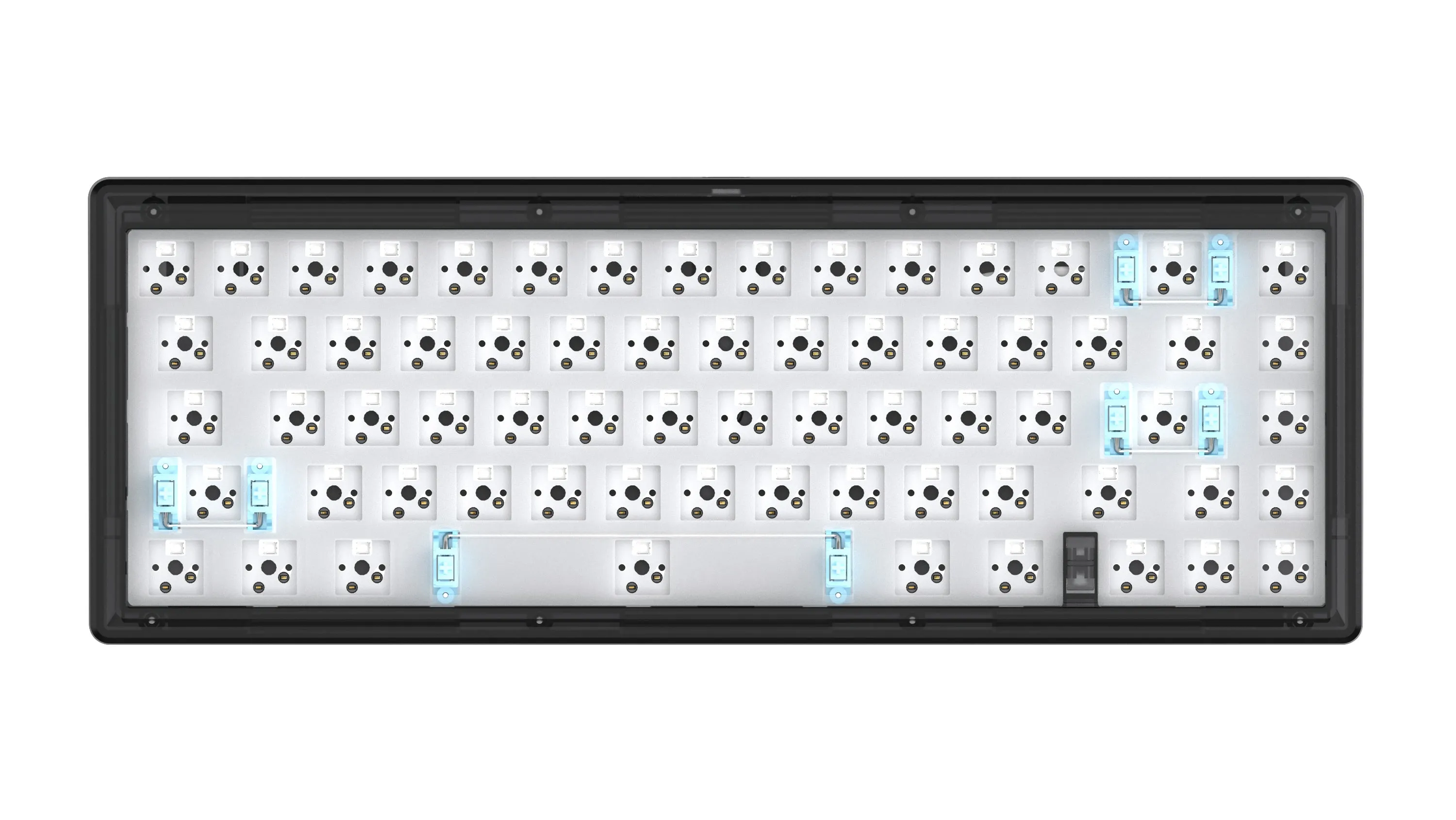 CIY GAS67 GAS67 Wireless Gasket Keyboard Kit