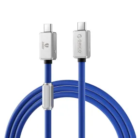 [CLEARANCE] ORICO PD 240W 40Gbps USB 2.0 Type C Fast Charging Data Cable for iPhone 15 Pro Max iPad Pro MacBook SAMSUNG S24 S23 S22 Huawei MateBook Xiaomi Realme Vivo OPPO Redmi Honor Smartphone Laptop Tablet Fast Charger | 240B3