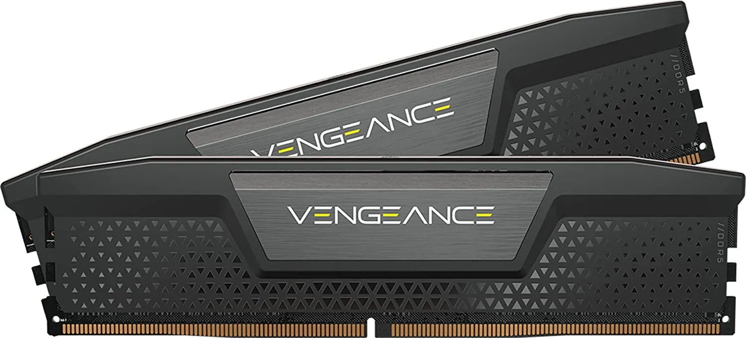 Corsair Vengeance 32GB Kit (2 x 16GB) RAM, DDR5, 5600MHz (PC5-44800), CL36, 1.25V, XMP 3.0, PMIC, DIMM Memory, Desktop Memory RAM