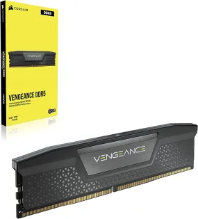 Corsair Vengeance 32GB Kit (2 x 16GB) RAM, DDR5, 5600MHz (PC5-44800), CL36, 1.25V, XMP 3.0, PMIC, DIMM Memory, Desktop Memory RAM