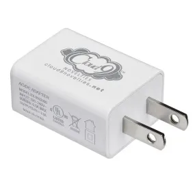 (d) Cloud 9 Usb 1 Port Adapter Charger For Vibrators