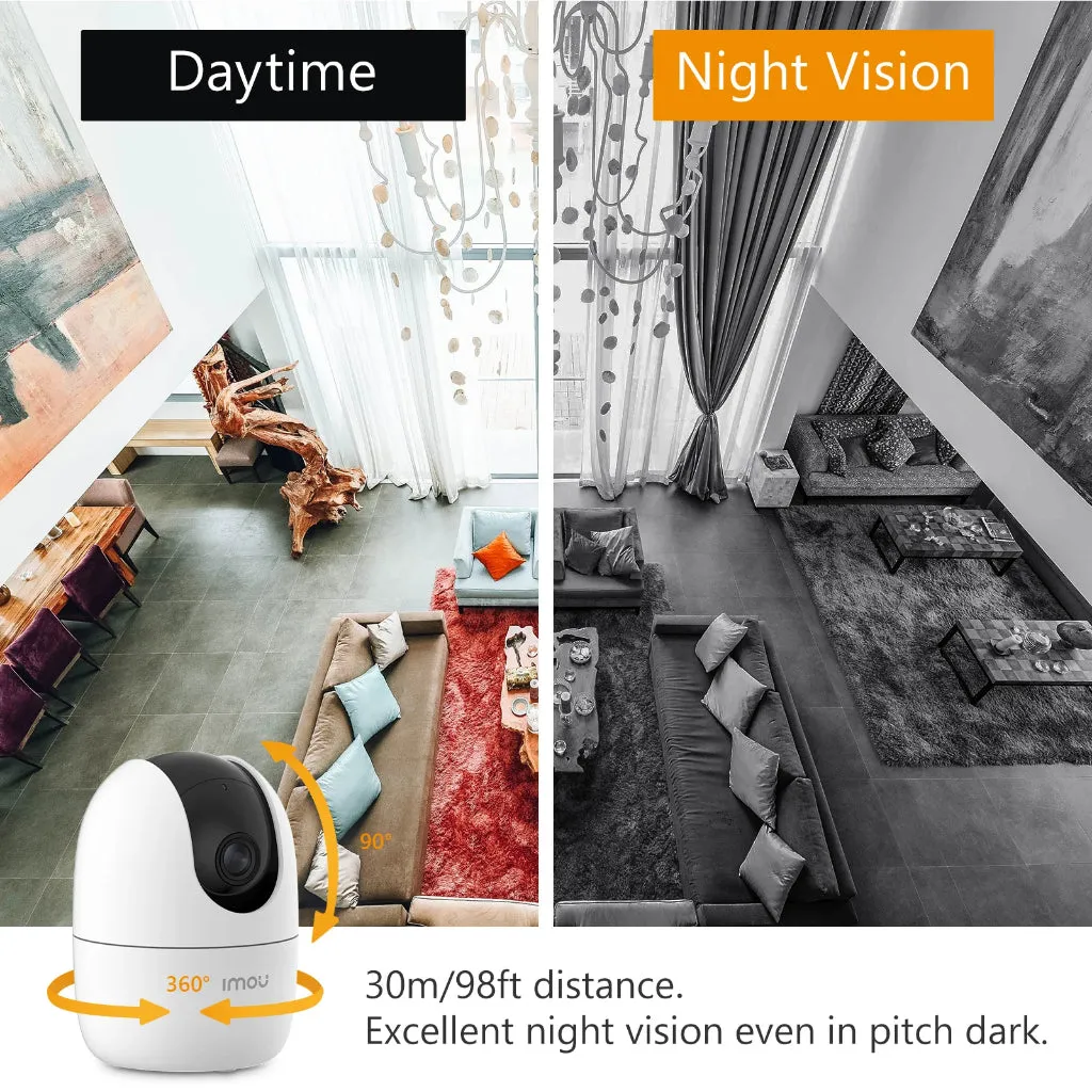 Dahua Imou Ranger 2C 2MP Wireless IP Camera CCTV Pan & Tilt Smart With AI Human Detect Siren 2 Way Talk (Copy)