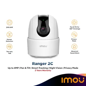 Dahua Imou Ranger 2C 2MP Wireless IP Camera CCTV Pan & Tilt Smart With AI Human Detect Siren 2 Way Talk (Copy)