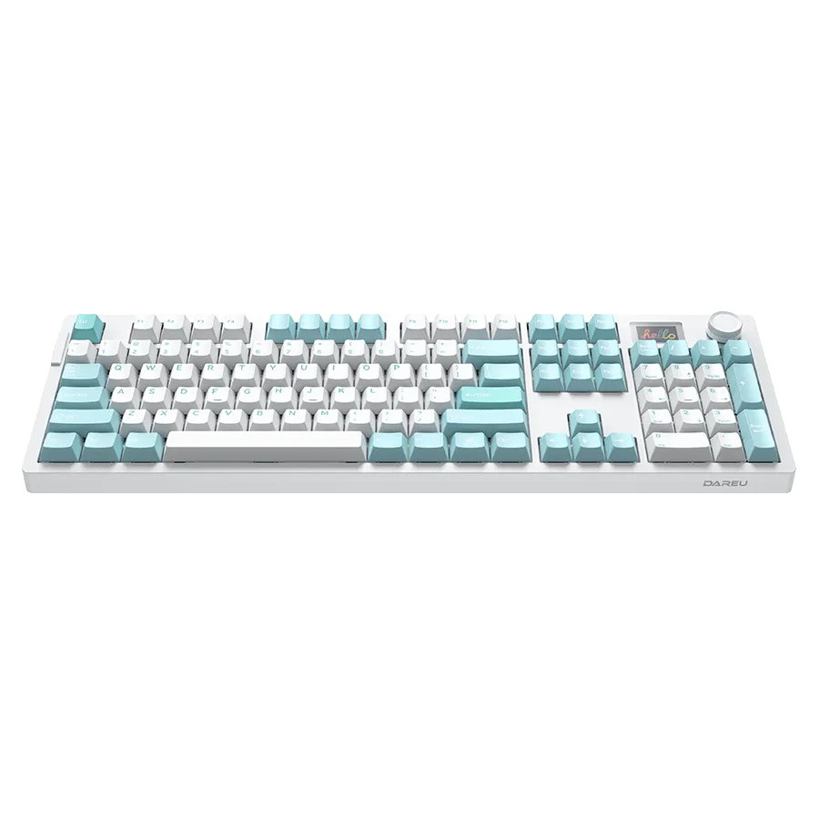 DAREU A104 Pro | Full-Size Wireless RGB  Hotswap Keyboard with TFT & Knob