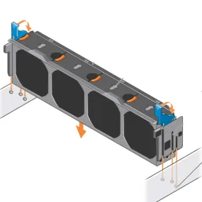 Dell Cooling Fan Assembly (x4) | 56F1P