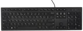 DELL KB216 WIRED MULTIMEDIA USB KEYBOARD WITH SUPER QUITE PLUNGER KEYS WITH SPILL-RESISTANT