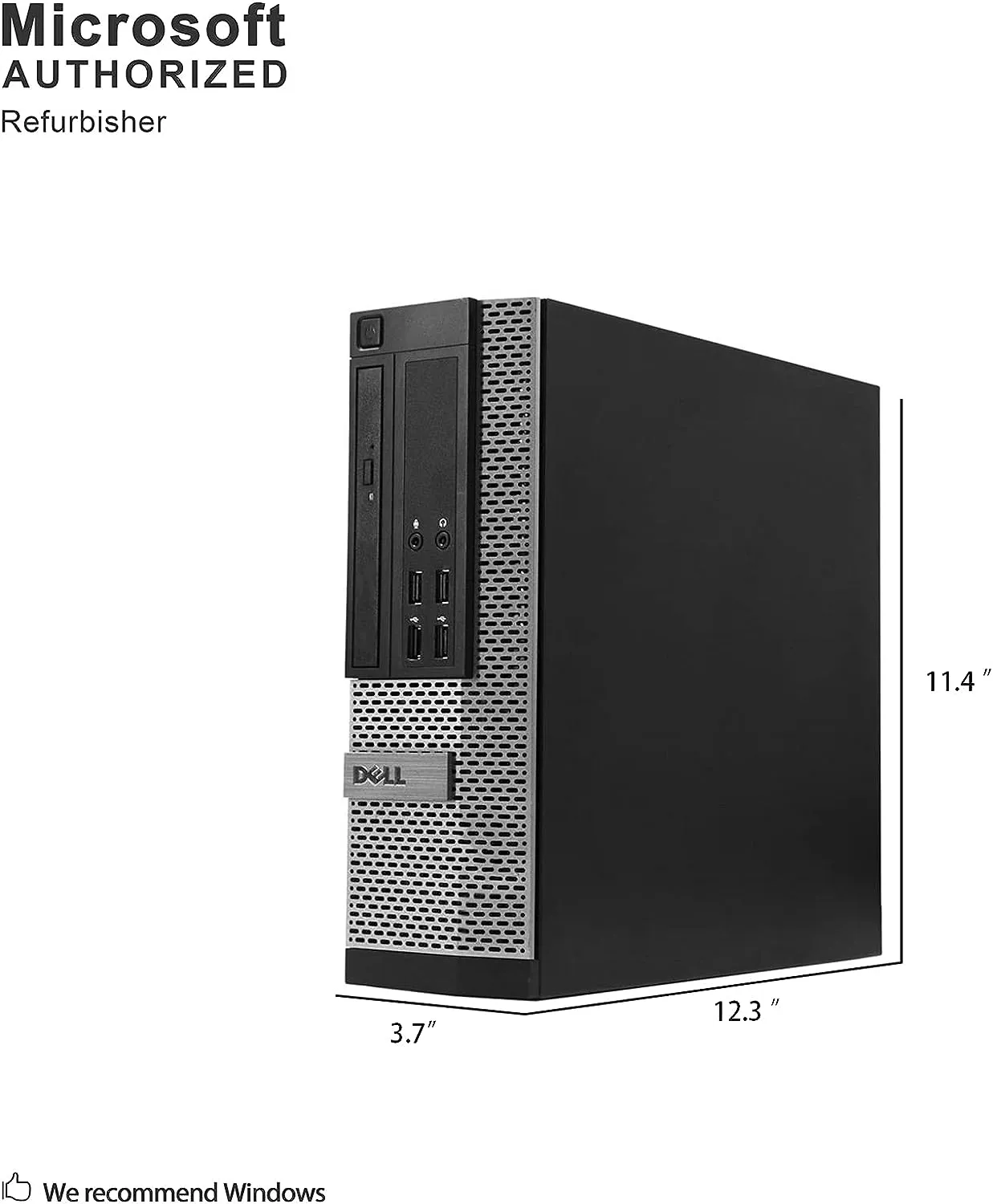 Dell OptiPlex 9020 SFF Computer Desktop PC, Intel Core i5, 4GB Ram, 500GB-HD