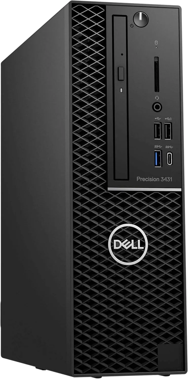 DELL PRECISION 3431 BUSINESS PC SFF/INTEL HEXA CORE:I7-9700| 32GB RAM| 512GB/SSD STORAGE USB/WIFI